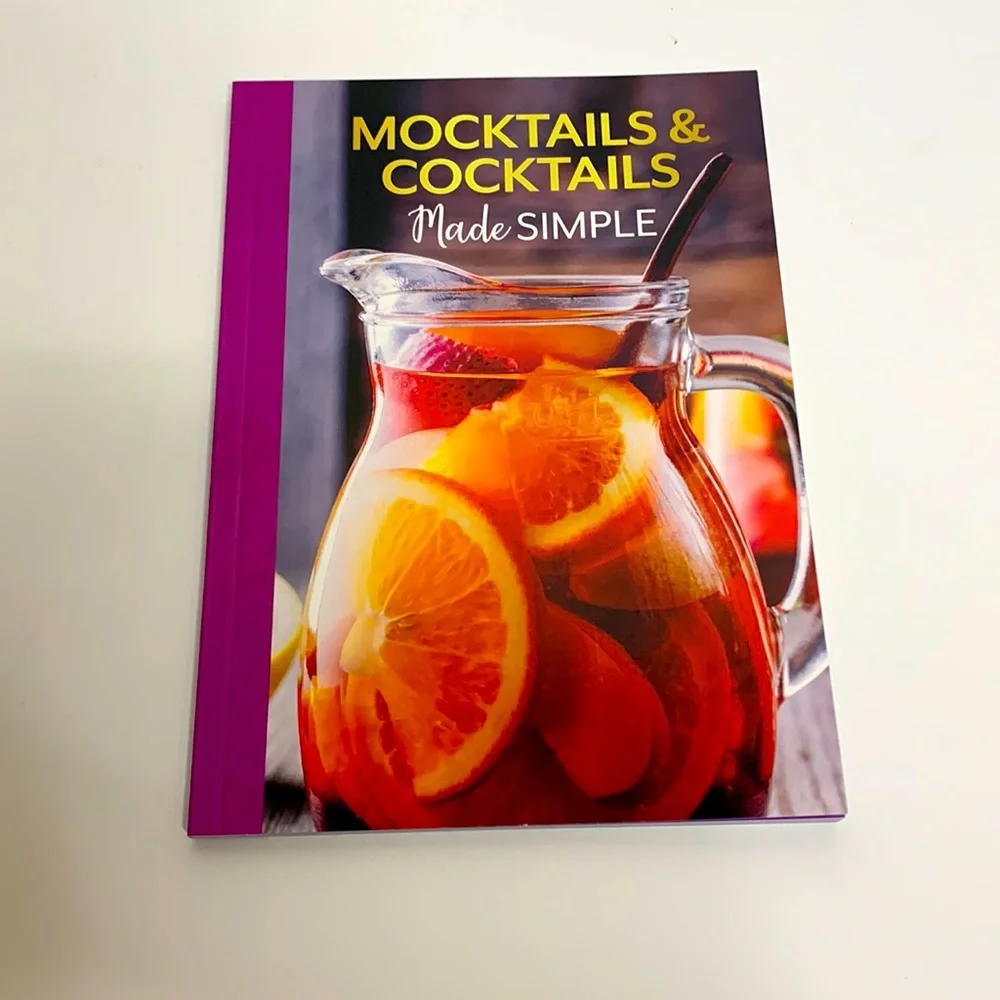 Book | Mocktails & Cocktails Made Simple | Sober Party | Drink Ideas Recipes